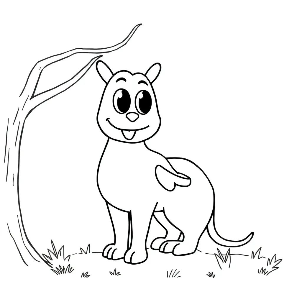 Childrens coloring page