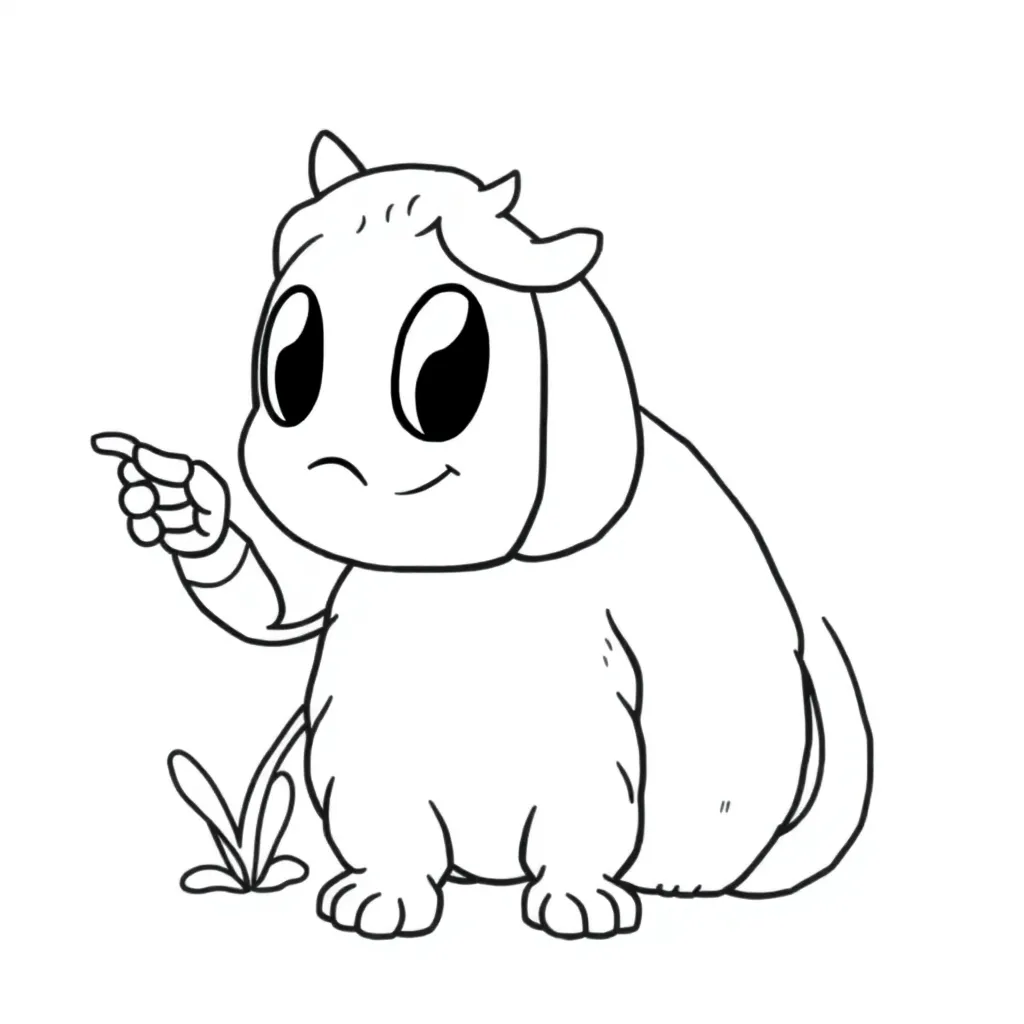 Childrens coloring page