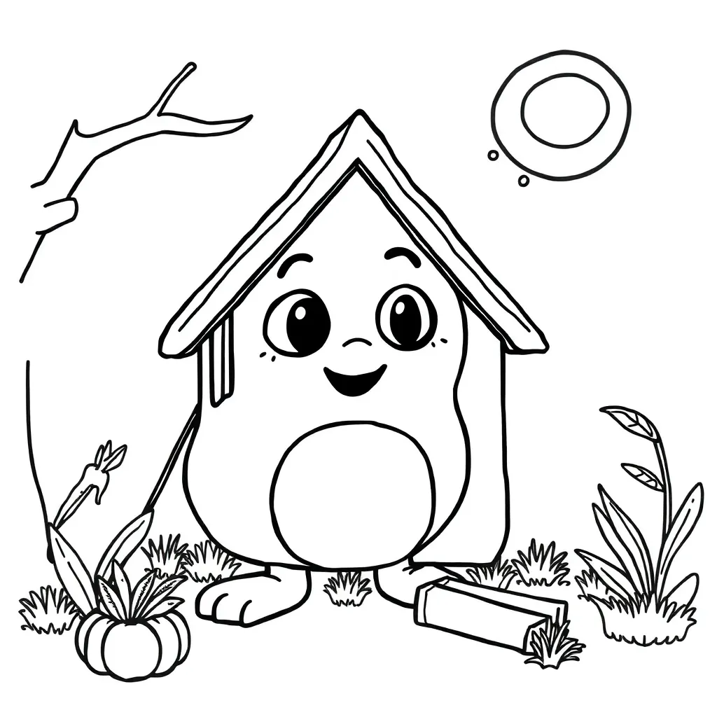 Childrens coloring page