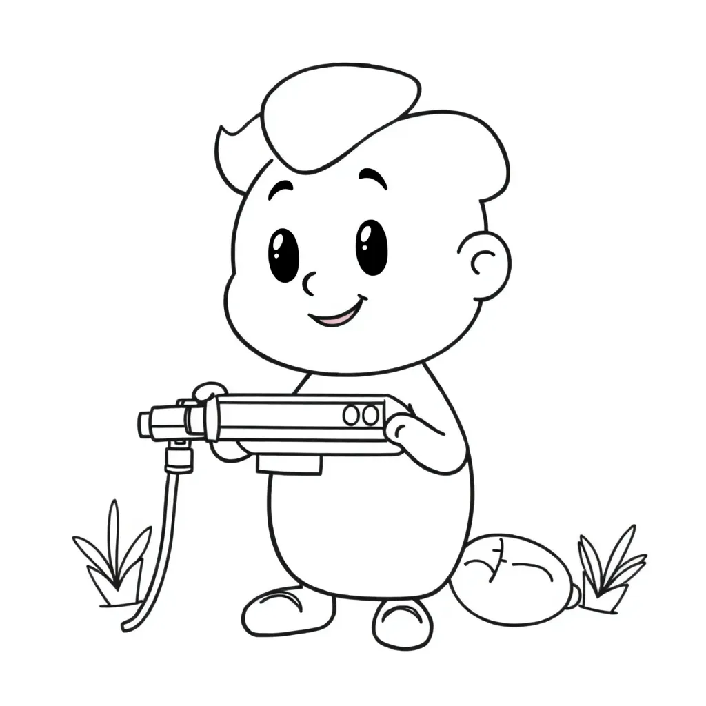 Childrens coloring page