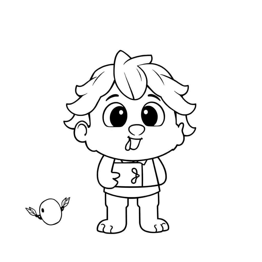 Childrens coloring page