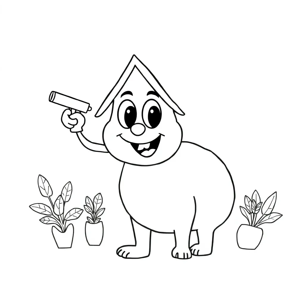 Childrens coloring page