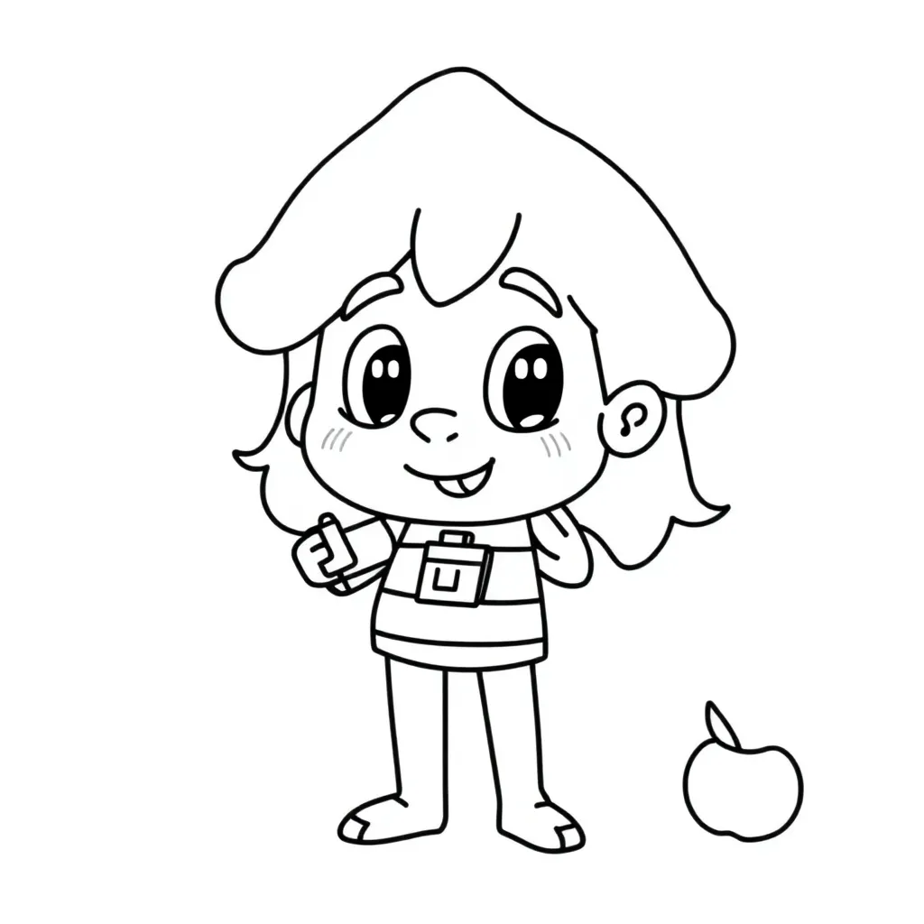 Childrens coloring page