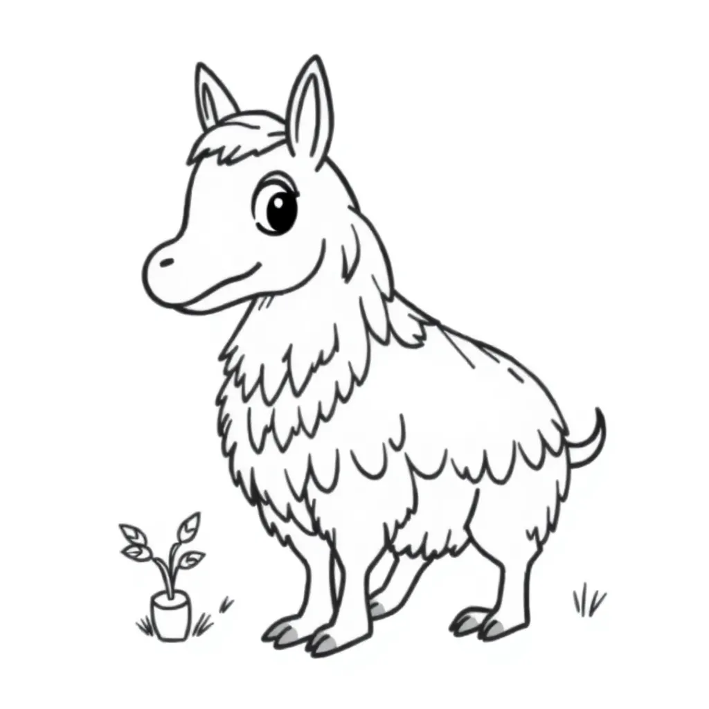 Childrens coloring page