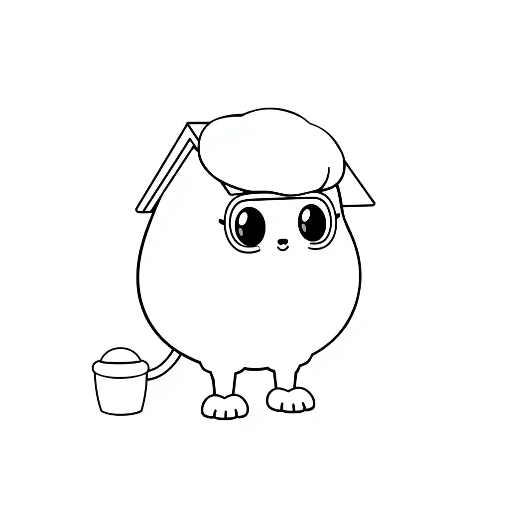 Childrens coloring page