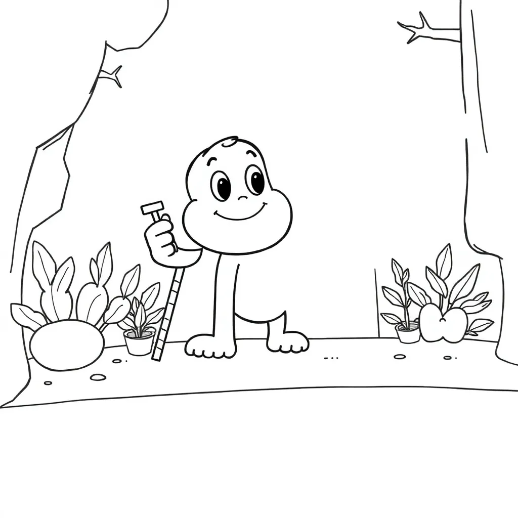 Childrens coloring page