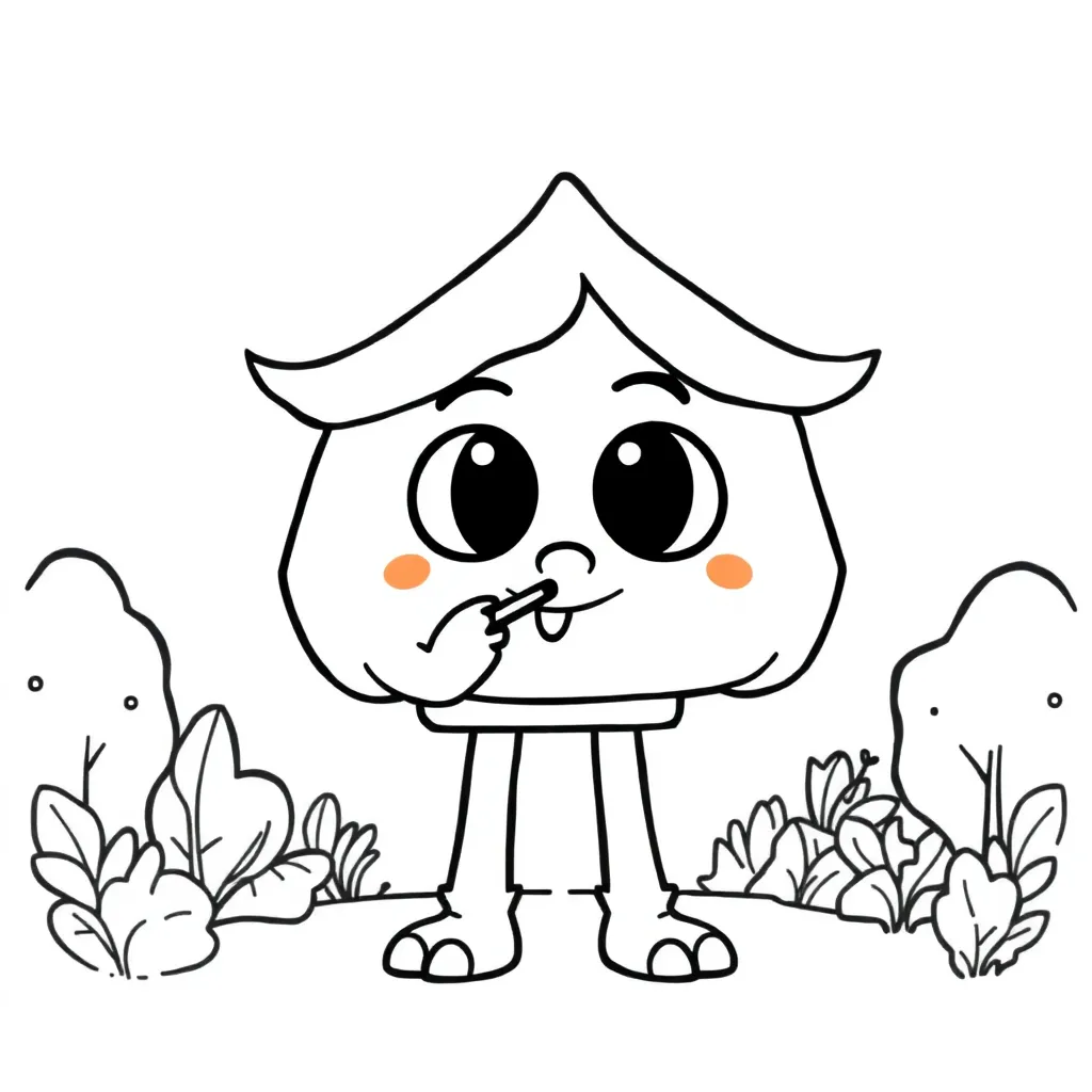 Childrens coloring page