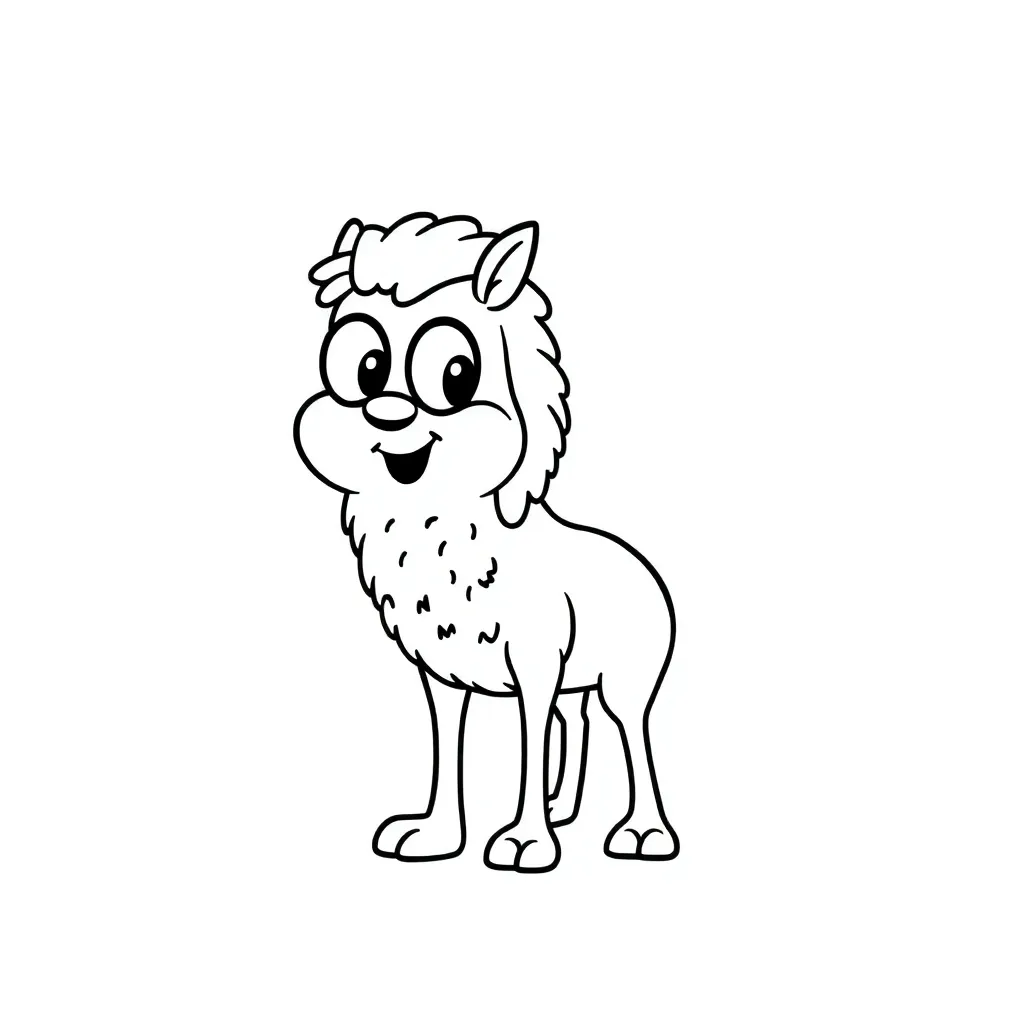Childrens coloring page