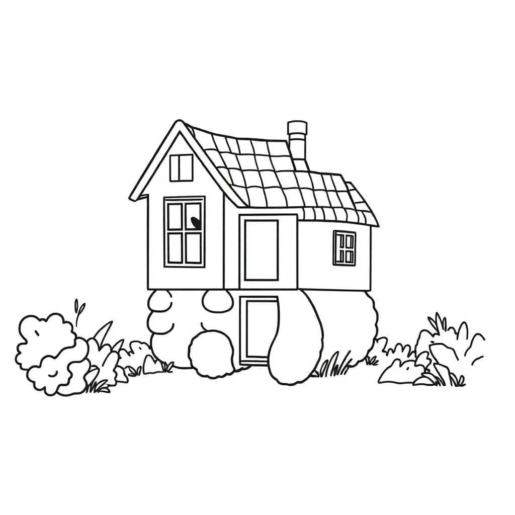 Childrens coloring page