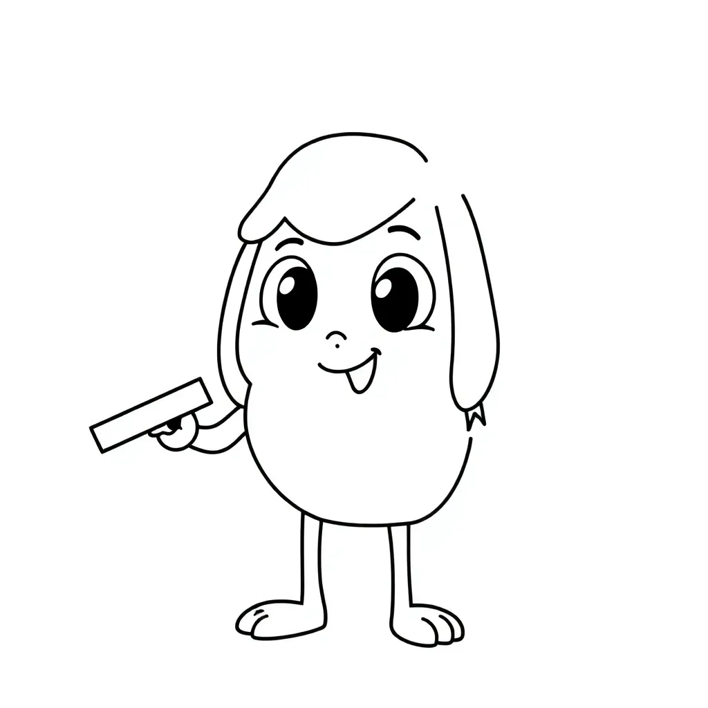 Childrens coloring page