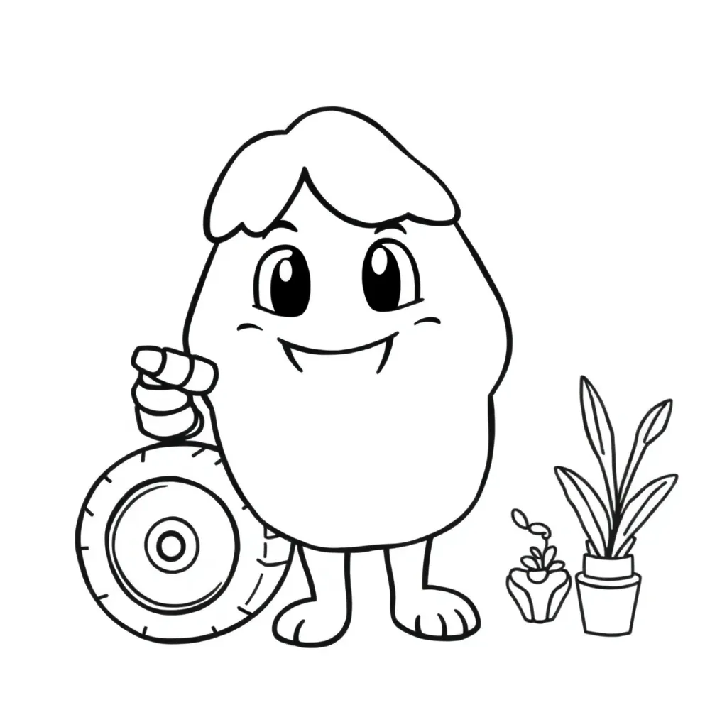 Childrens coloring page