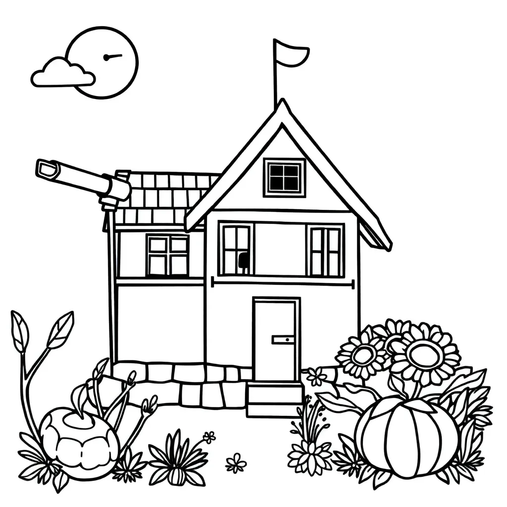 Childrens coloring page