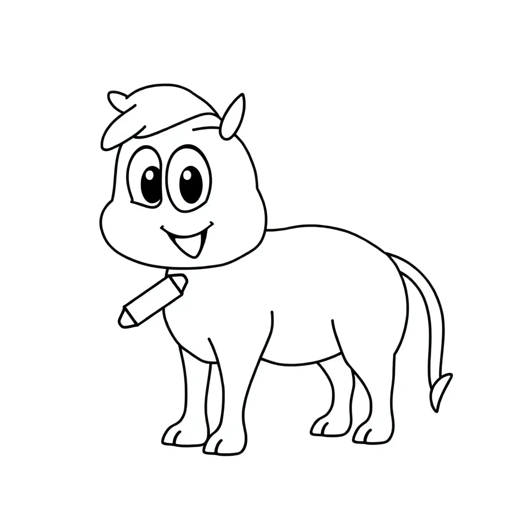 Childrens coloring page
