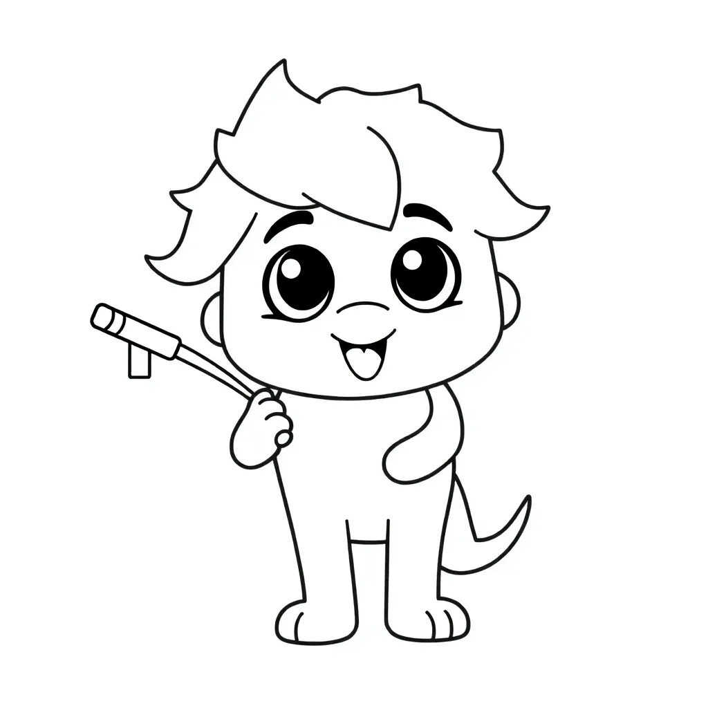 Childrens coloring page