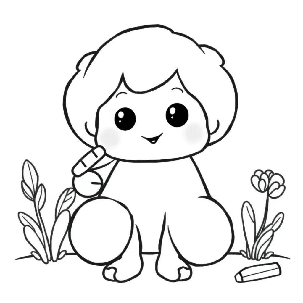 Childrens coloring page