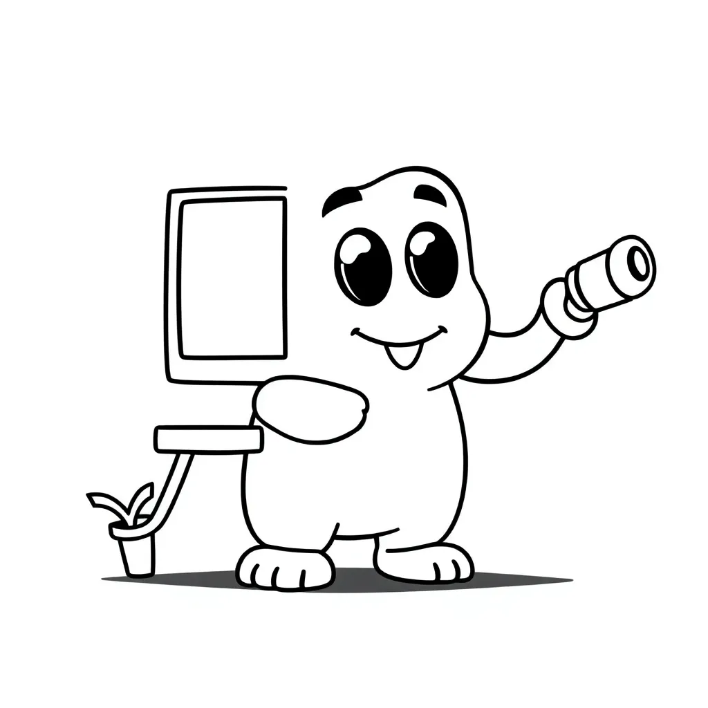 Childrens coloring page