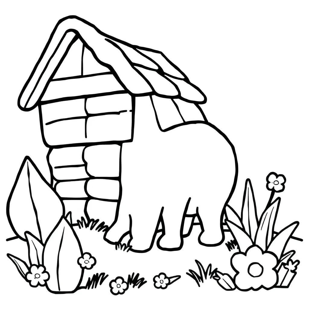 Childrens coloring page