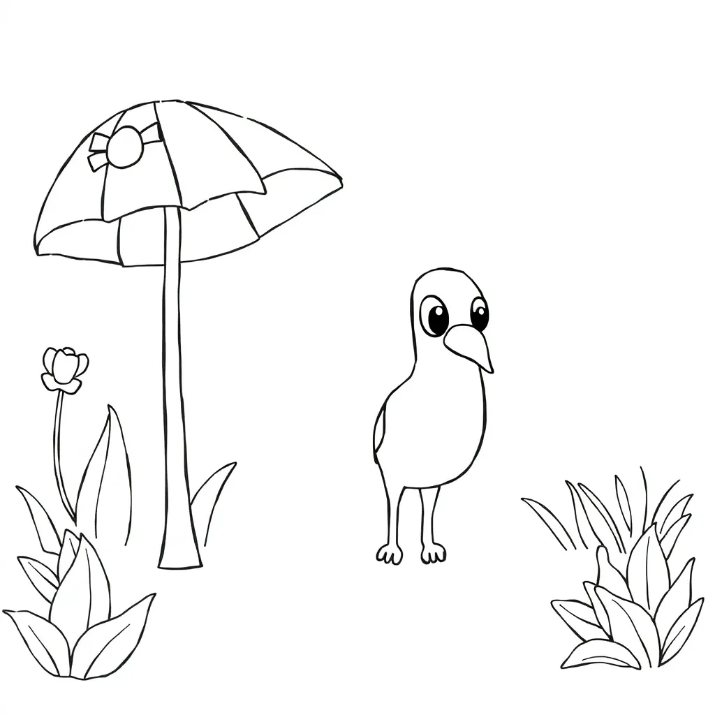 Childrens coloring page