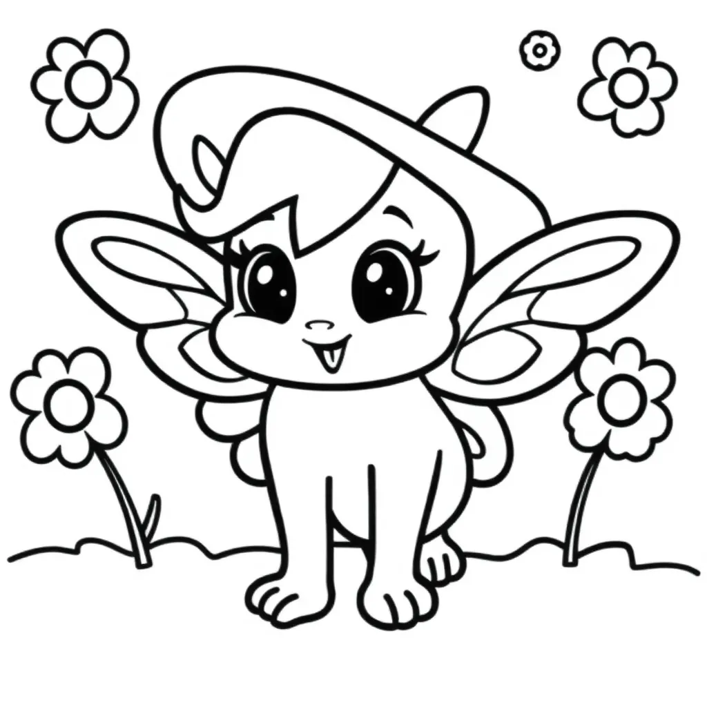 Childrens coloring page