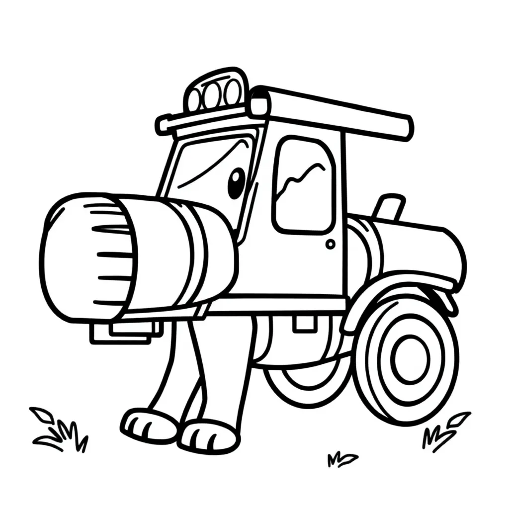 Childrens coloring page