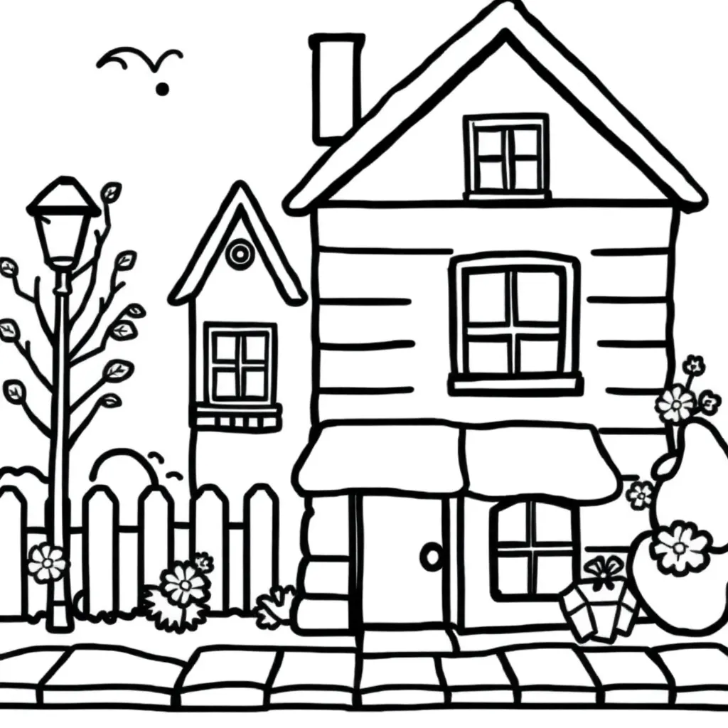 Childrens coloring page
