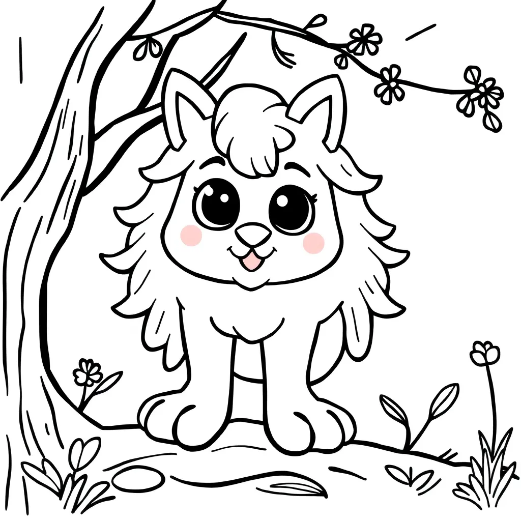 coloring page for children