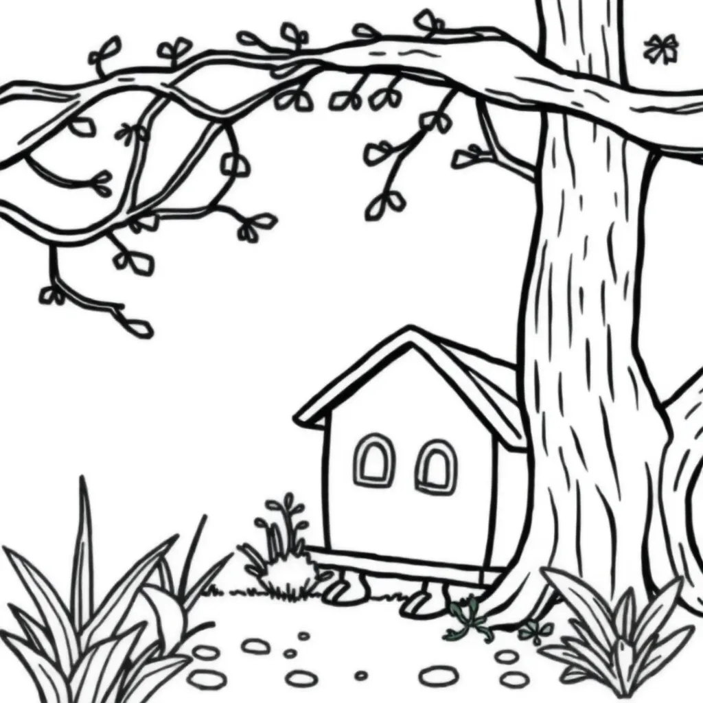 Childrens coloring page