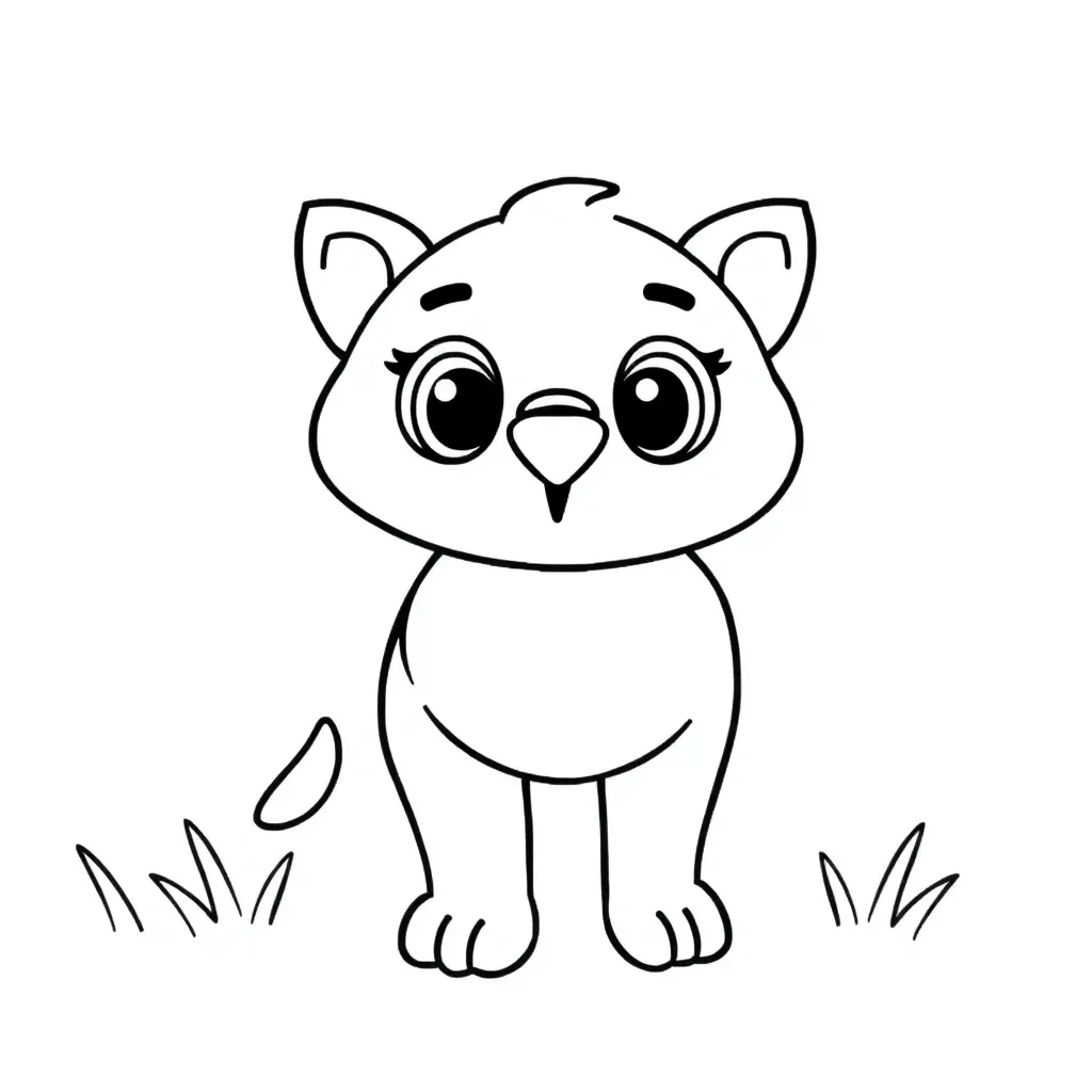 Childrens coloring page