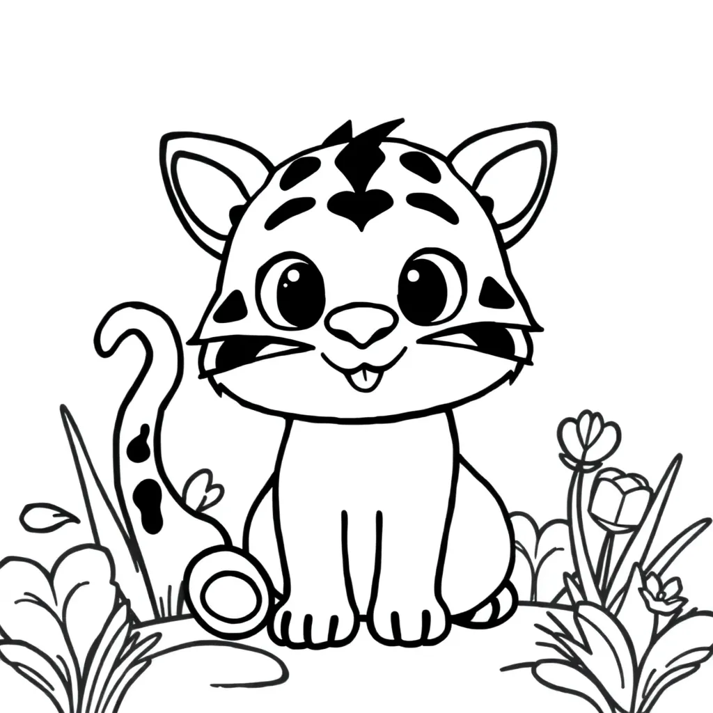 Childrens coloring page