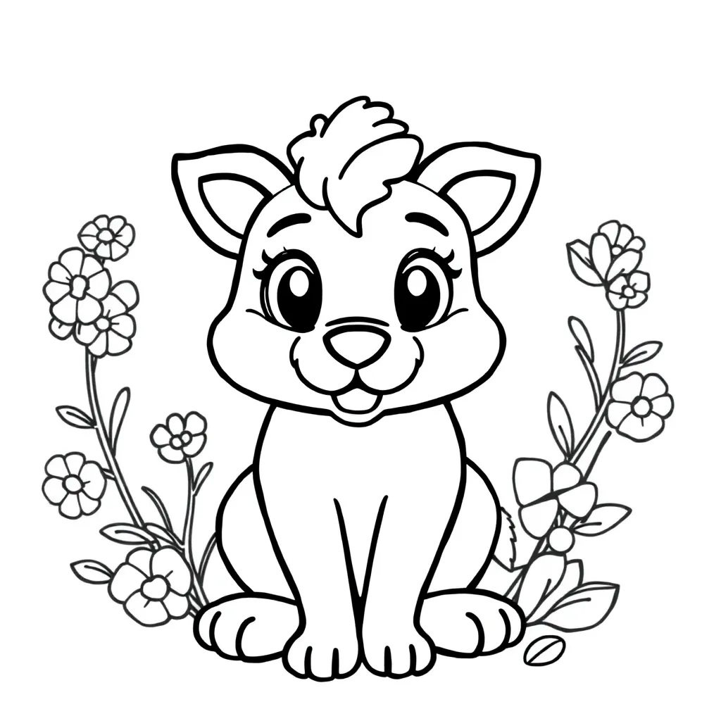 coloring page for children