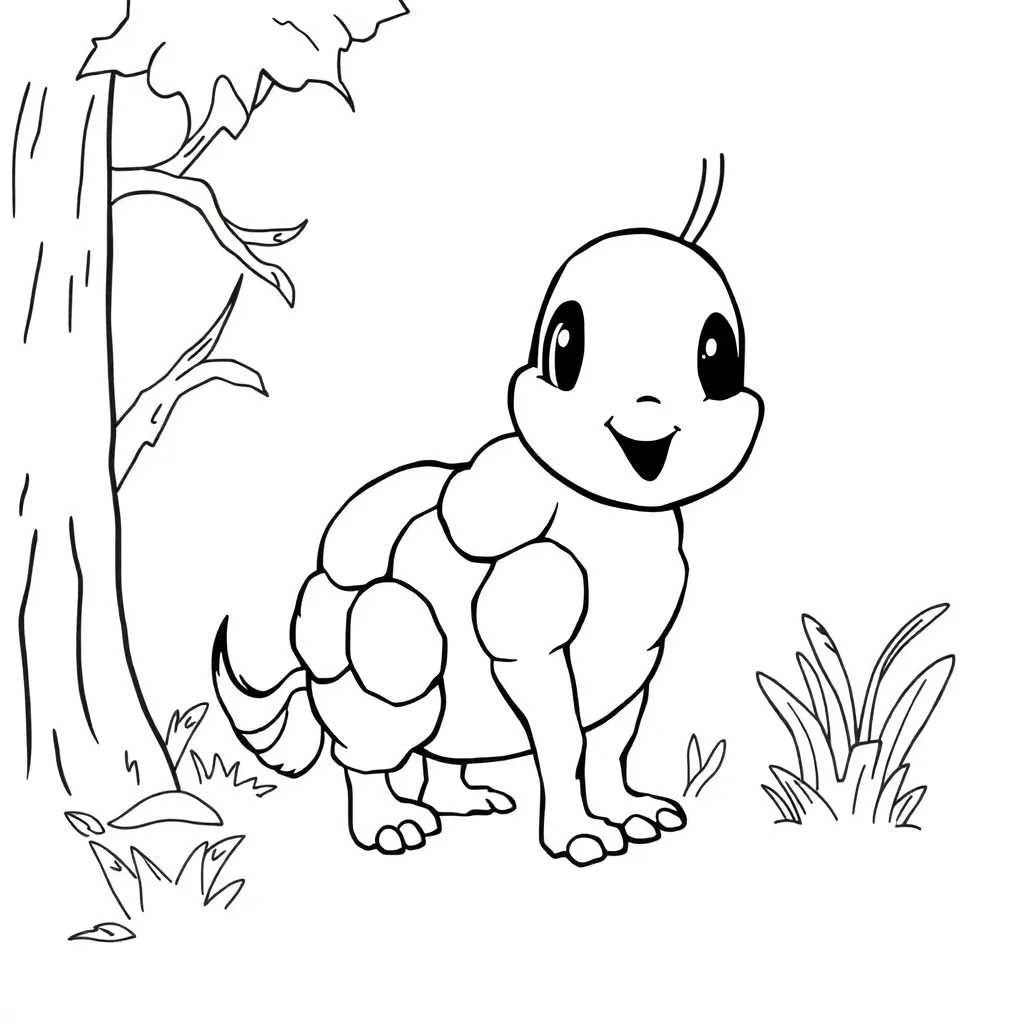 Childrens coloring page
