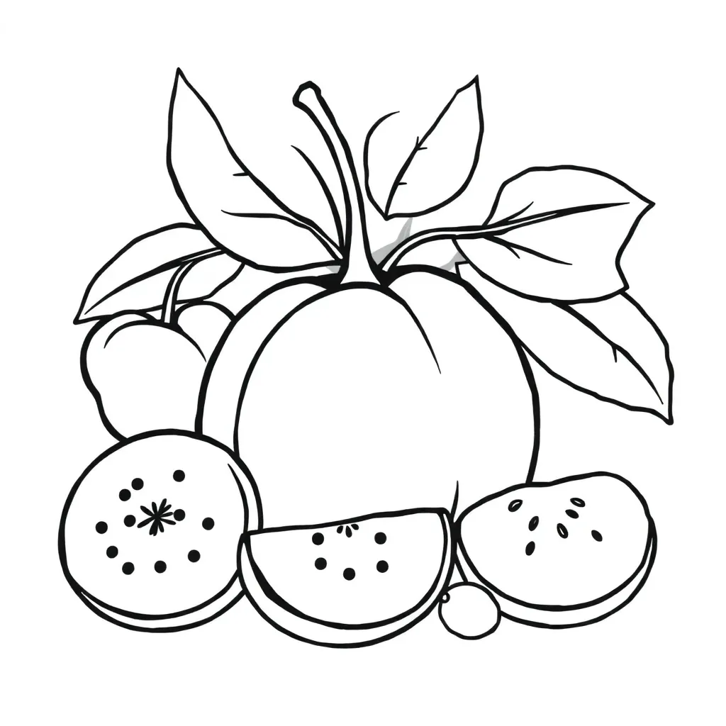 Childrens coloring page