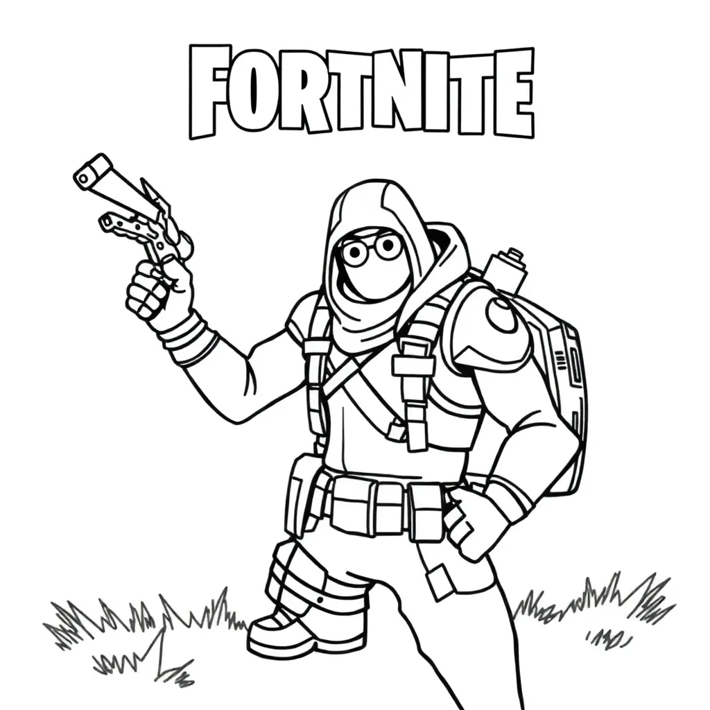 Childrens coloring page
