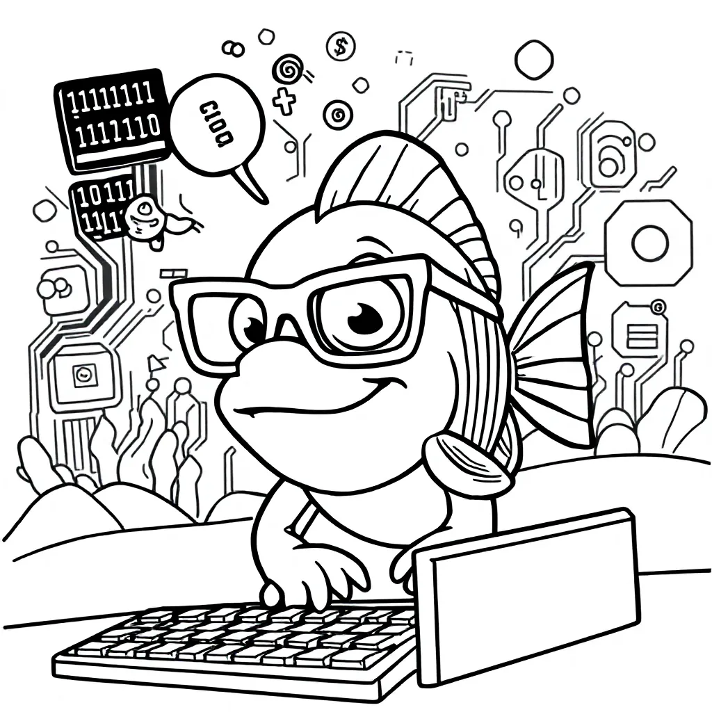 Childrens coloring page