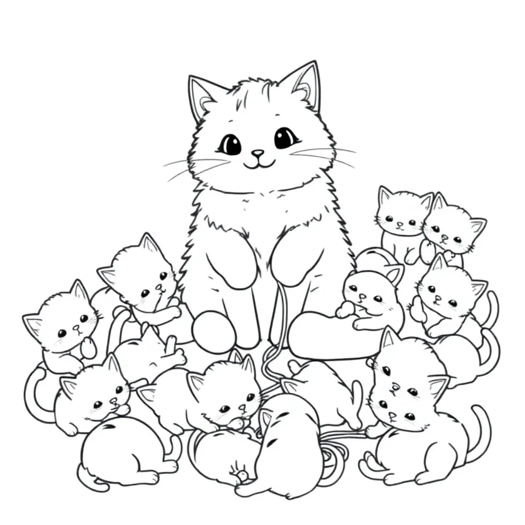 Childrens coloring page