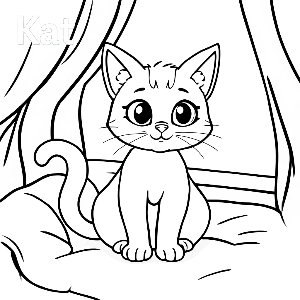 Childrens coloring page