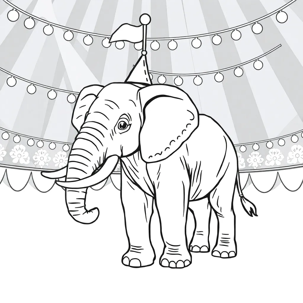 Childrens coloring page
