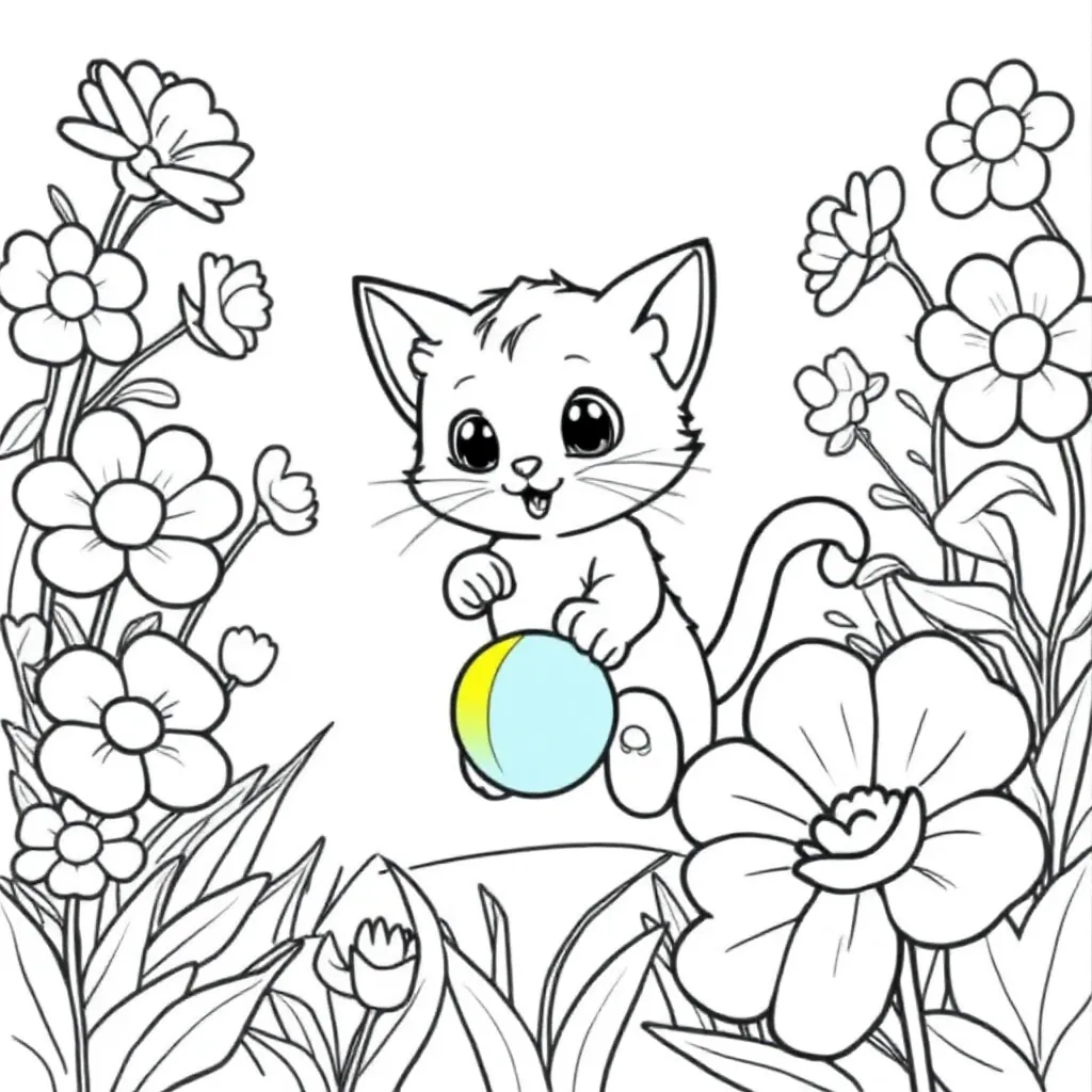 Childrens coloring page