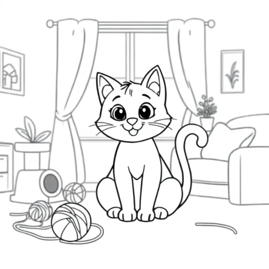 Childrens coloring page