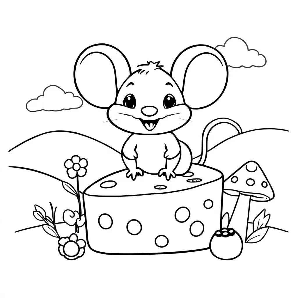 Childrens coloring page