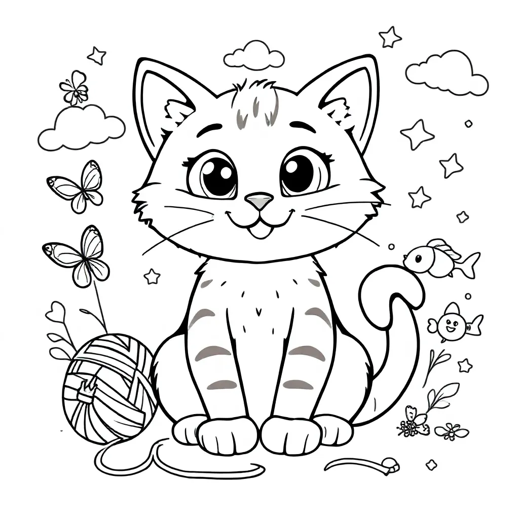 Childrens coloring page