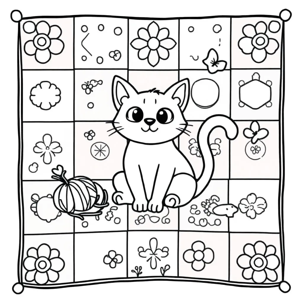 Childrens coloring page