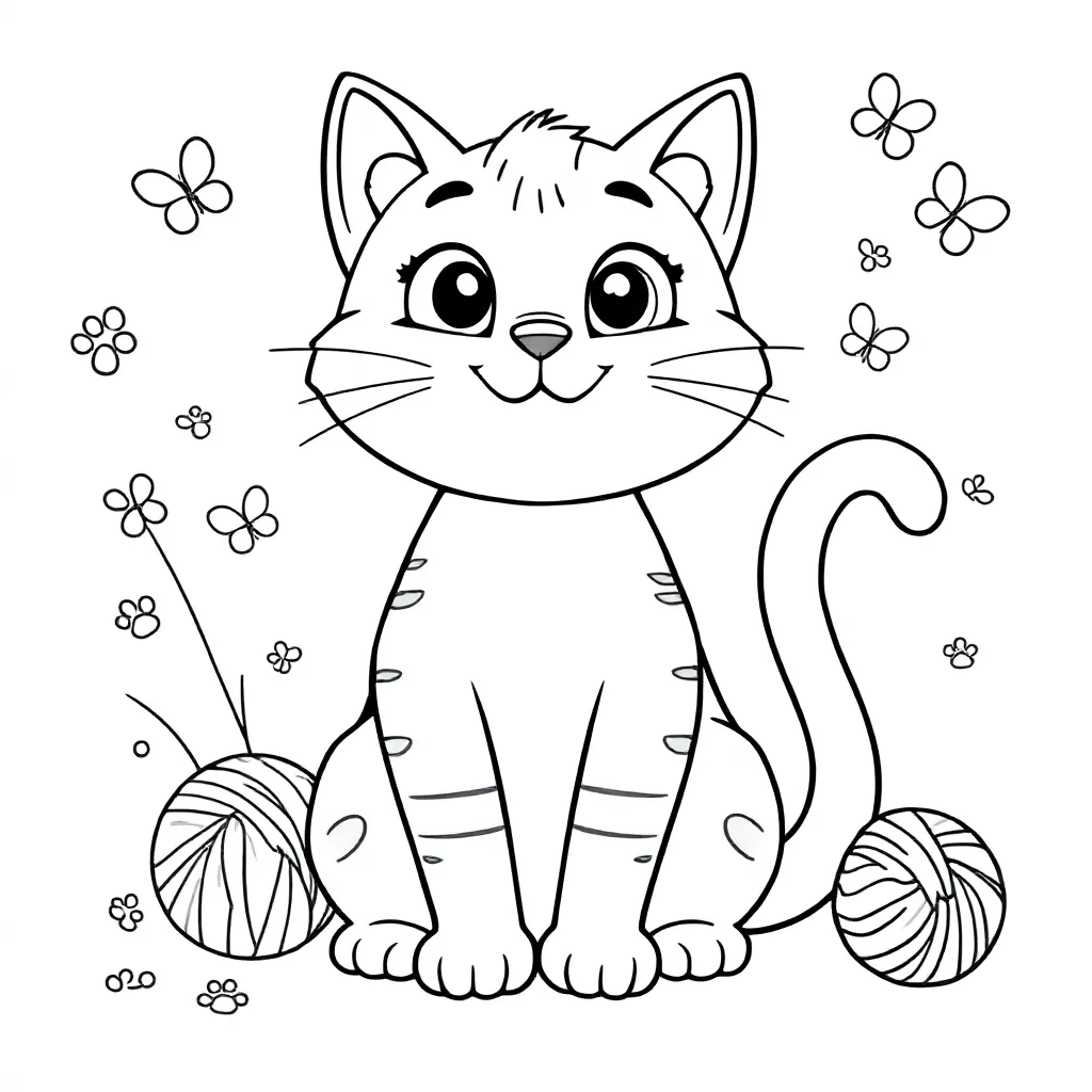 Childrens coloring page