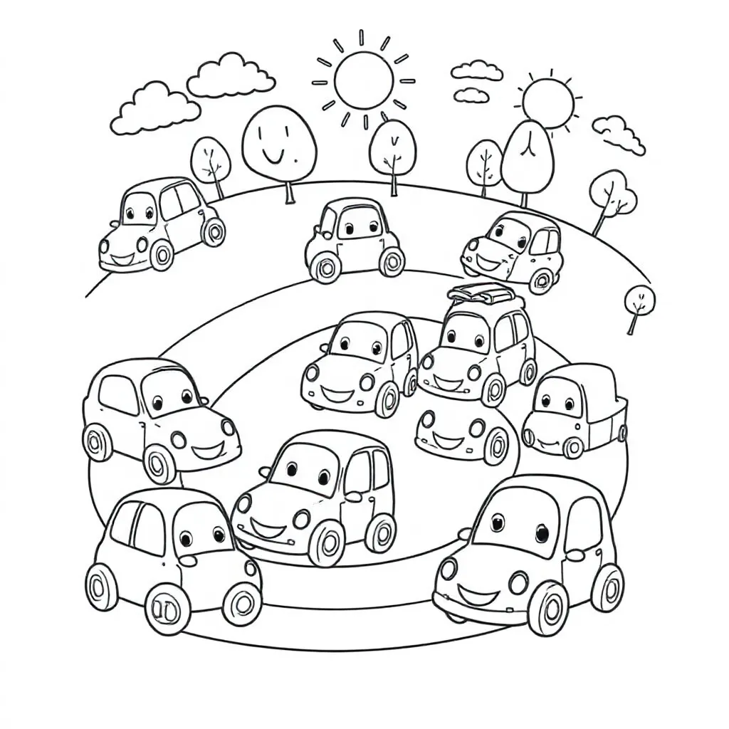 Childrens coloring page