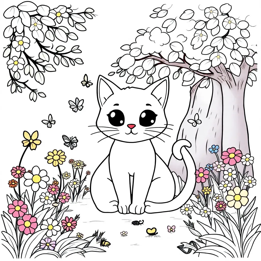 Childrens coloring page