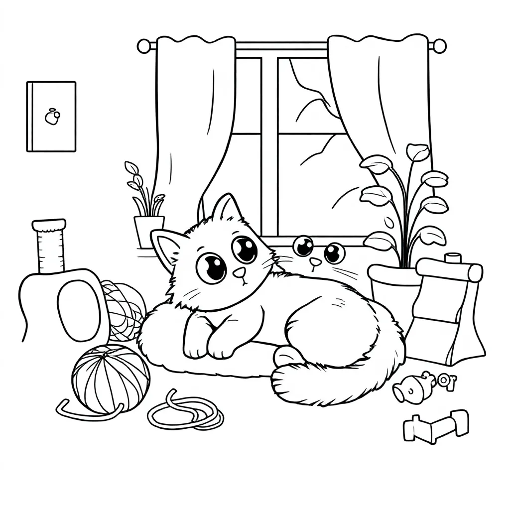 Childrens coloring page