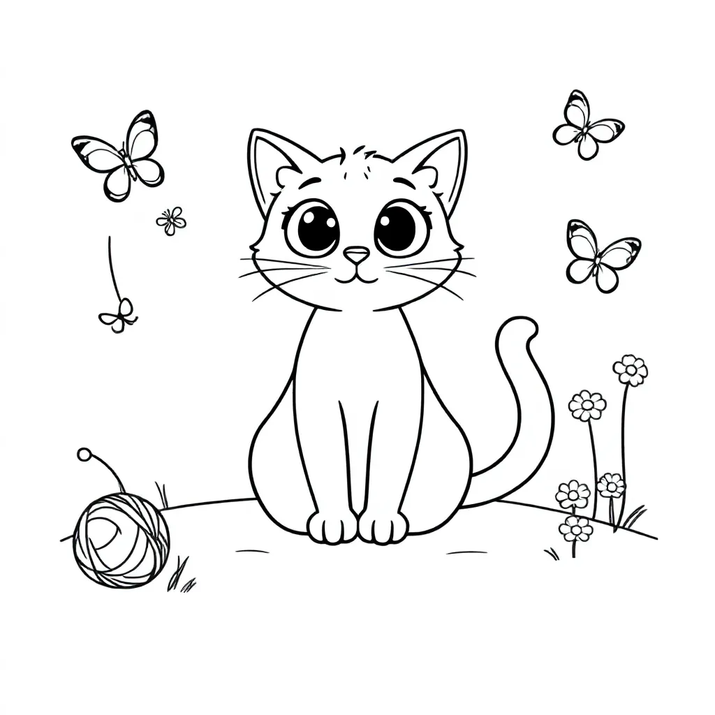 Childrens coloring page