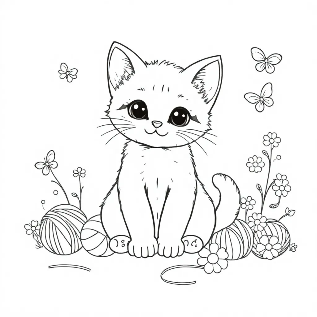 Childrens coloring page