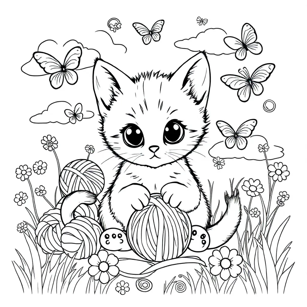 Childrens coloring page