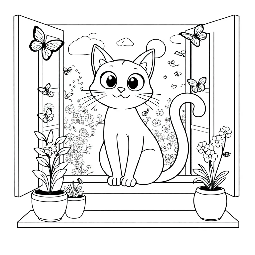 Childrens coloring page